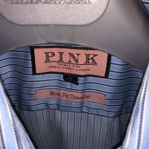 Men’s PINK Jermyn Street London Slim Fit Shirt